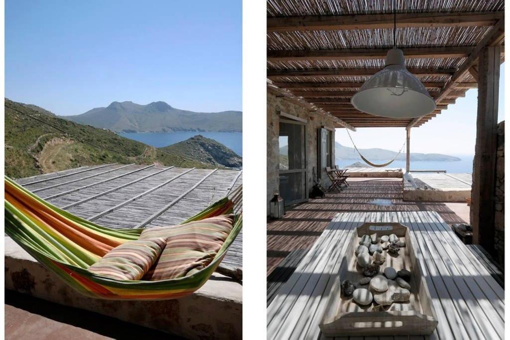Snake House 180 Sea View - Serifians Residences Vagia (Serifos) Экстерьер фото